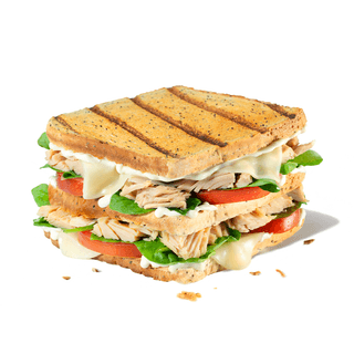 Sándwich Club Pollo César